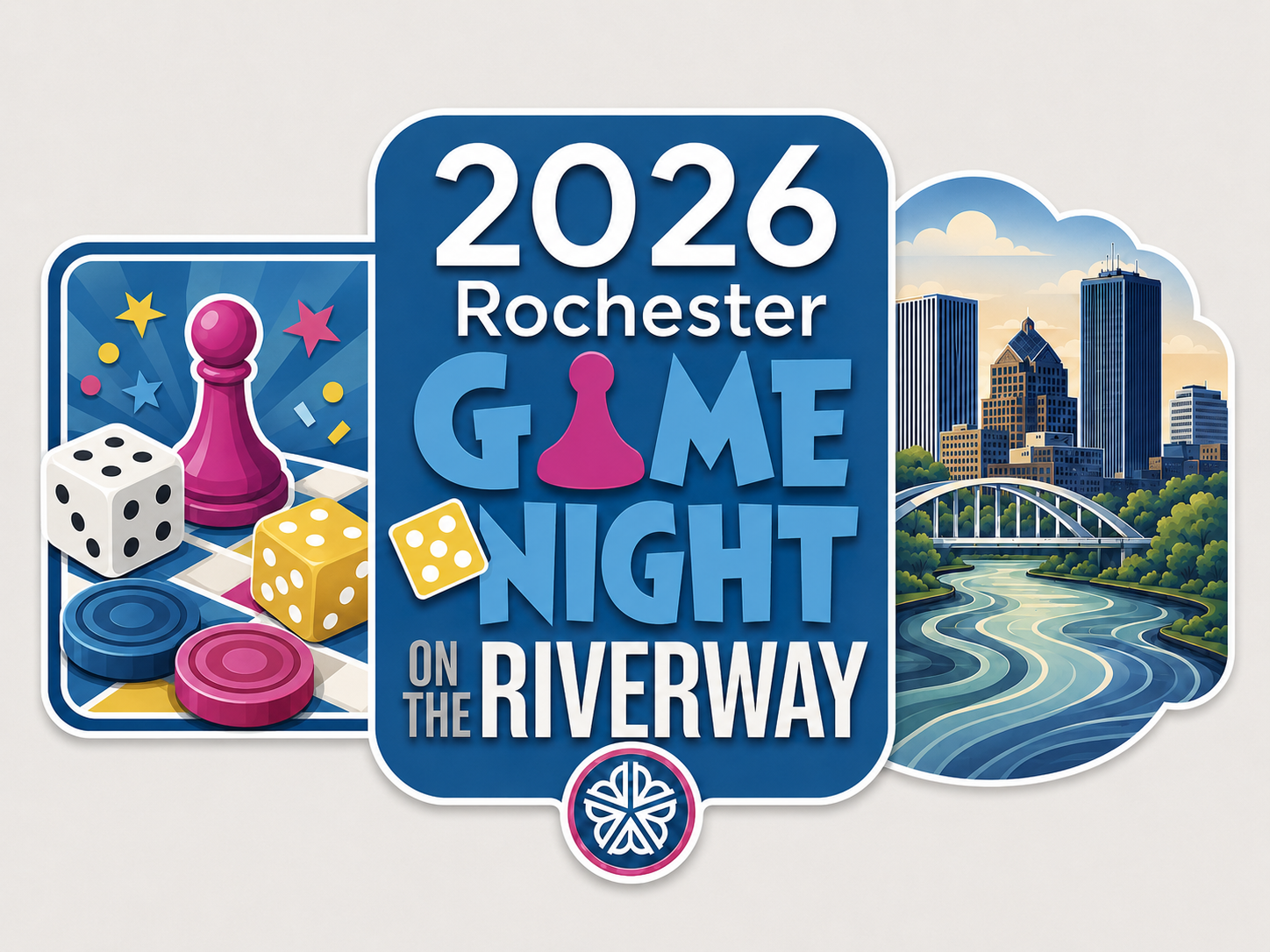 Game Night on the Riverway creative