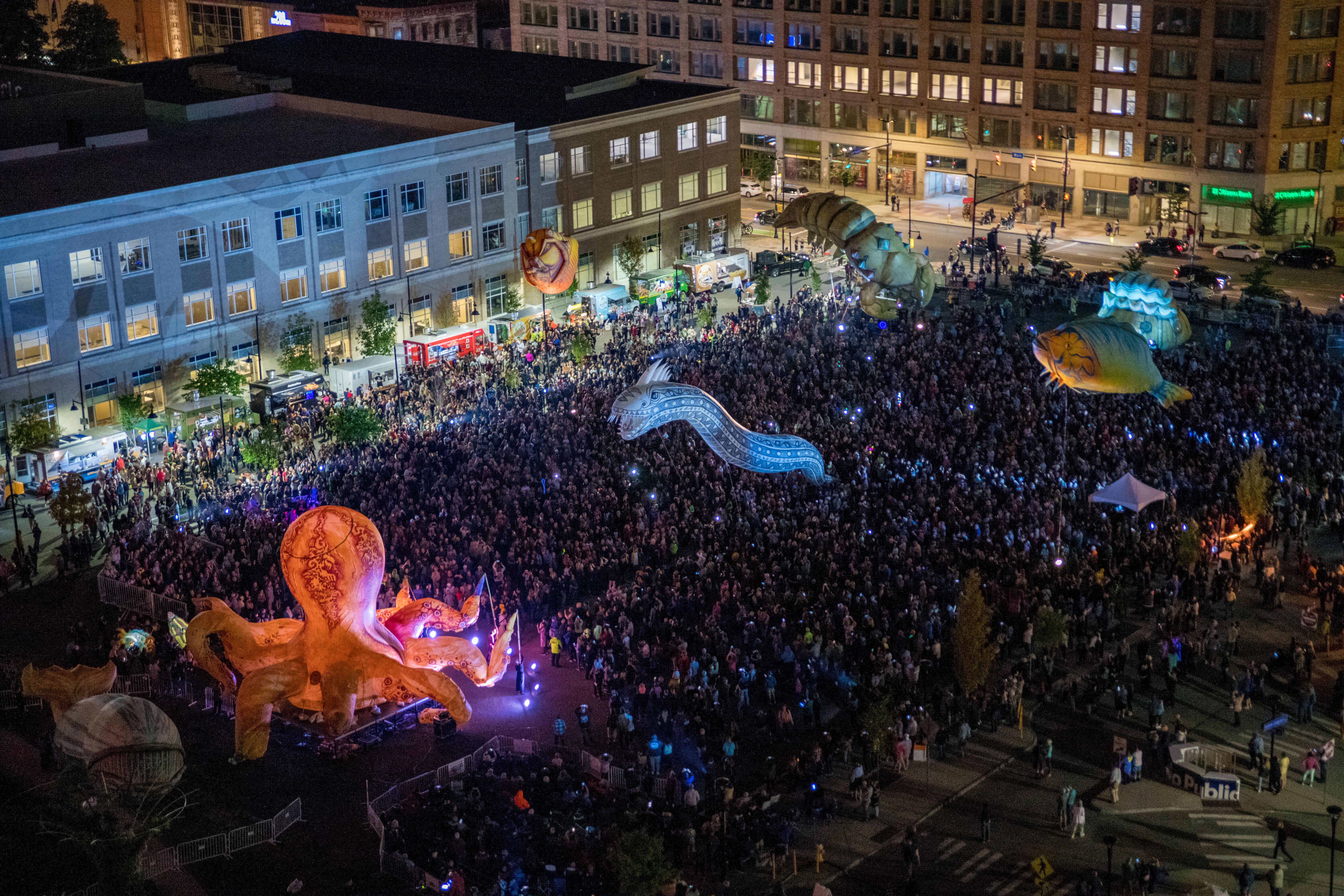 Rochester Fringe event crowd